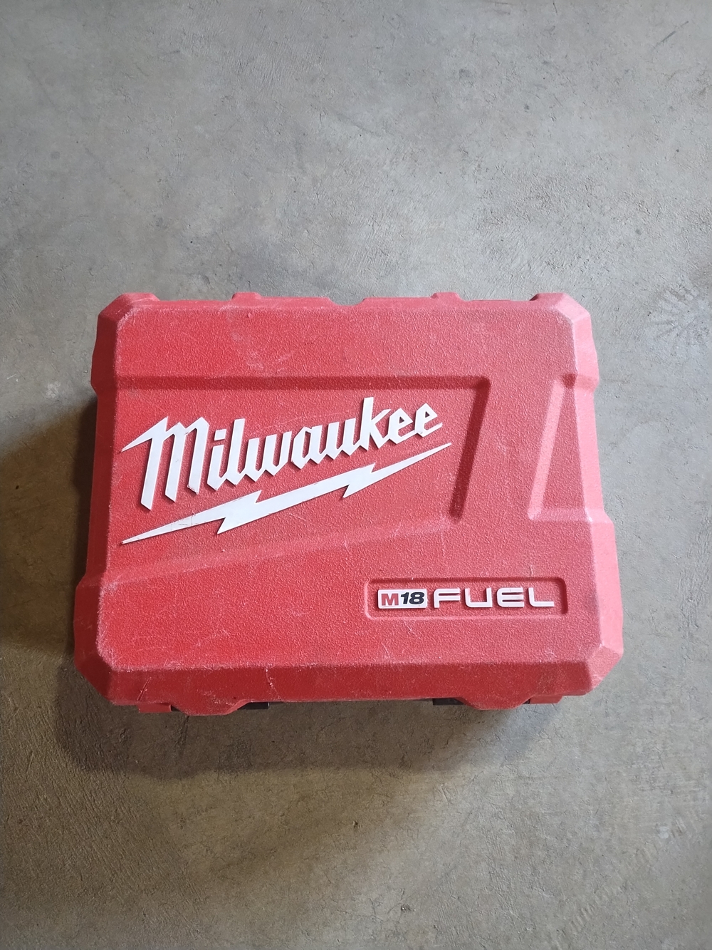 Milwaukee Tools Hard Plastic Carrying Case ONLY for M18 FUEL (NO TOOLS)